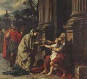 Jacques-Louis David Belisarius (mk02) oil on canvas